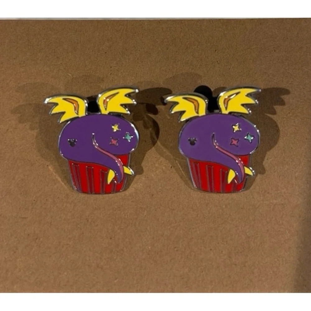 Figment Cupcake Treat Chaser Hidden Mickey‎ Pin set